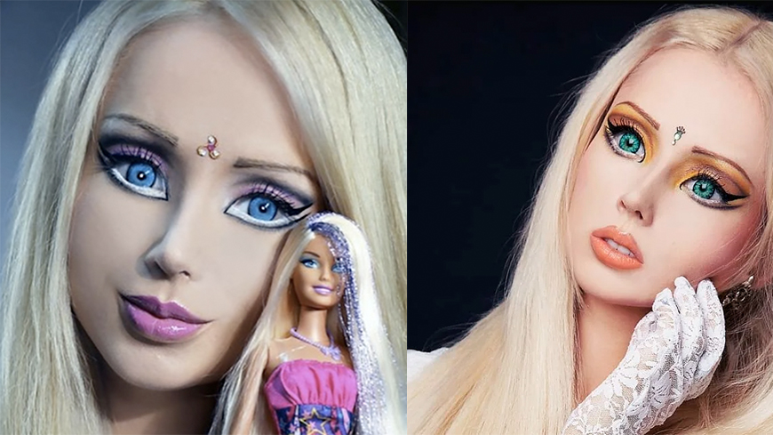 Maquiagem da Barbie