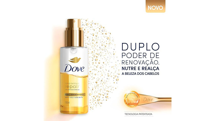  Novo Óleo + Sérum Bifásico da Dove